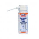 LIQUI MOLY Wartungs-Spray weiss Dirt-repellent white grease 50ml