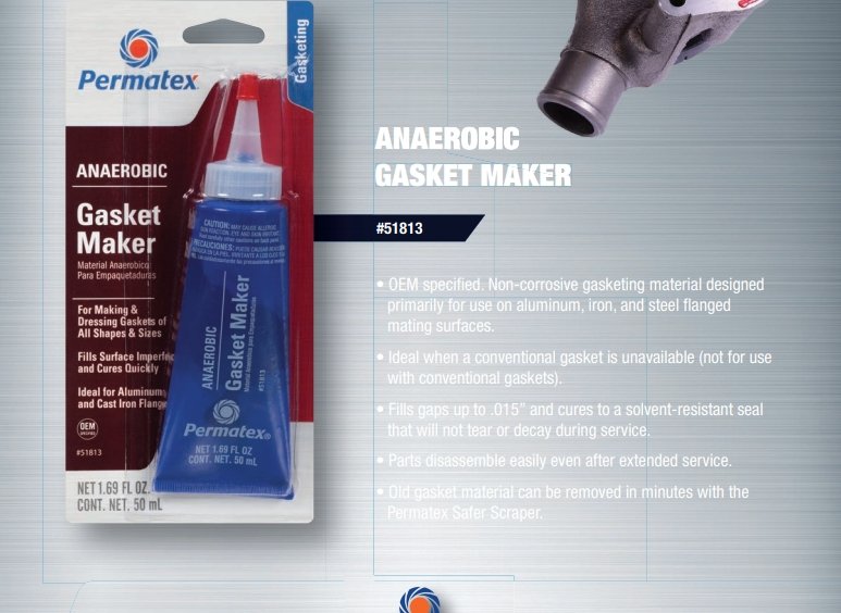 PERMATEX Anaerobic Gasket Maker 50ml