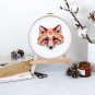 Fox Cross Stitch Kit DIY Animal Embroidery Kit Counted Cross Stitch