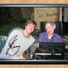 Stephen Hawking Jim Carrey  Signed Autographed Photo Poster Print Memorabilia A3