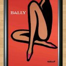 Bally Bernard Villemot French Shoes Retro Vintage Decor  Print Photo Poster 10 A3