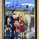 American Dad Seth MacFarlane Cast Signed Autographed Photo Poster Print Memorabilia A3
