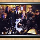 Bones Emily Cast Signed Autographed Photo Poster Print Memorabilia A3