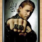 Charlie Hunnam Sons of Anarchy Jax Teller Signed Autographed Photo Poster Print Memorabilia A3