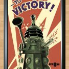 Doctor Who Dalek To Victory Propaganda  Photo Print Poster A3