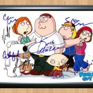 Family Guy Seth MacFarlane Cast Signed Autographed Photo Poster Print Memorabilia A3