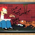 Futurama Philip J. Fry Billy West Signed Autographed Photo Poster Print Memorabilia A3