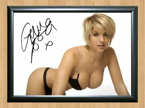 Gemma Atkinson Lisa Hunter Hollyoaks Signed Autographed Photo Poster Print Memorabilia A3