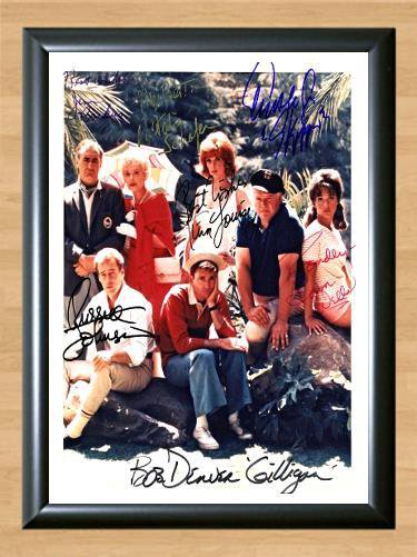 Gilligan's Island Cast Signed Autographed Photo Poster Print Memorabilia A3