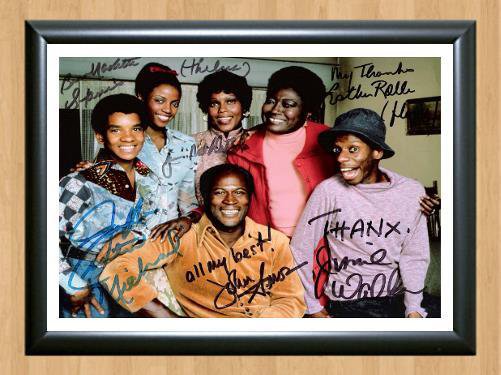 Good Times Cast   Signed Autographed Photo Poster Print Memorabilia A3