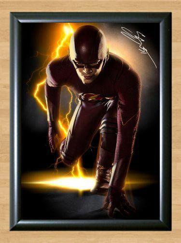 Grant Gustin The Flash Signed Autographed Photo Poster Print Memorabilia A3