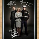 Homeland Cast Damien Lewis Clare Danes Signed Autographed Photo Poster Print Memorabilia A3
