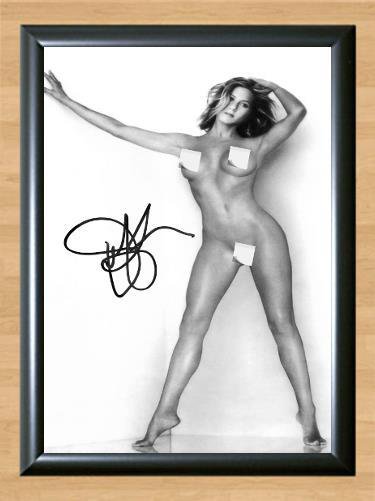 Jennifer Aniston Nude Sexy Signed Autographed Photo Poster Print Memorabilia A3