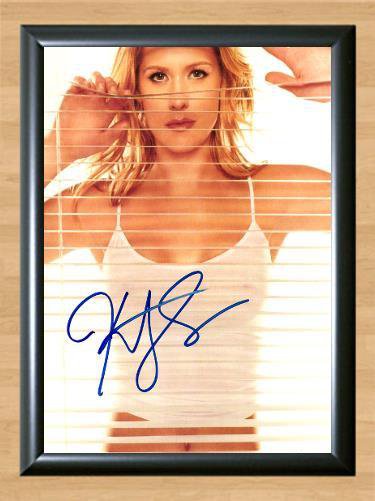 Kristy Swanson Sexy Buffy Signed Autographed Photo Poster Print Memorabilia A3
