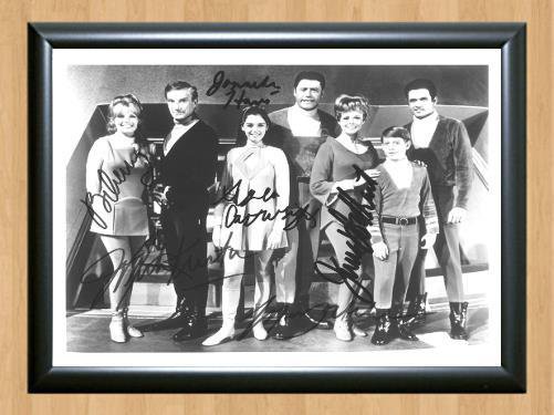 Lost In Space Vintage  Cast Signed Autographed Photo Poster Print Memorabilia A3