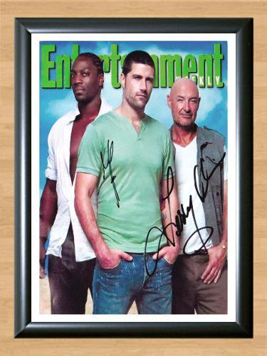 Lost Josh Holloway Cast Signed Autographed Photo Poster Print Memorabilia A3