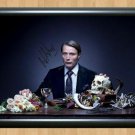Mads Mikkelsen Dr Hannibal Lecter  Signed Autographed Photo Poster Print Memorabilia A3