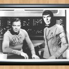 Star Trek William Shatner Leonard Nimoy Signed Autographed Photo Poster Print Memorabilia A3