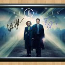 X-Files David Duchovny Gillian Anderson Signed Autographed Photo Poster Print Memorabilia A3