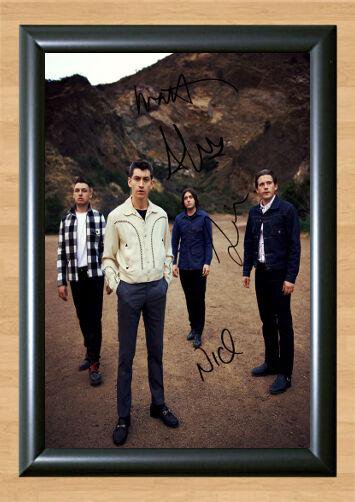 Arctic Monkeys Alex Turner Signed Autographed Photo Poster Print Memorabilia A3