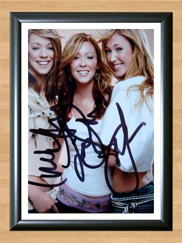 Atomic Kitten Group Signed Autographed Photo Poster Print Memorabilia A3