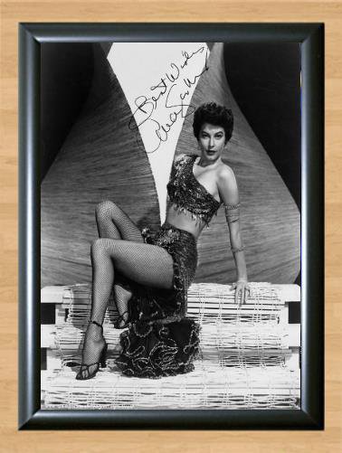 Ava Gardner The Killers Signed Autographed Photo Poster Print Memorabilia A3
