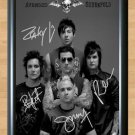 Avenged Sevenfold City Of Evil Signed Autographed Photo Poster Print Memorabilia A3