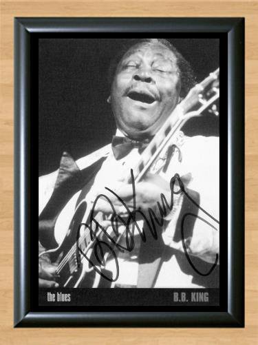 B.B. King Live At The Regal Signed Autographed Photo Poster Print Memorabilia A3