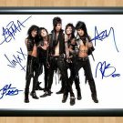 Black Veil Brides Wretched & Divine Signed Autographed Photo Poster Print Memorabilia A3