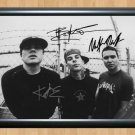 Blink-182 Band Signed Autographed Photo Poster Print Memorabilia A3