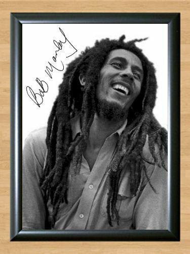 Bob Marley Legend Signed Autographed Photo Poster Print Memorabilia A3