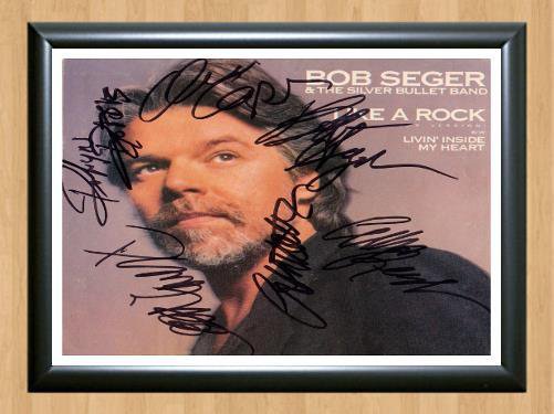 Bob Seger Silver Bullet Band Signed Autographed Photo Poster Print Memorabilia A3