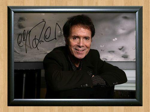 Cliff Richard All My Love Signed Autographed Photo Poster Print Memorabilia A3