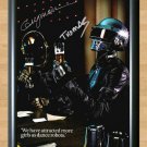 Daft Punk Homework Signed Autographed Photo Poster Print Memorabilia A3