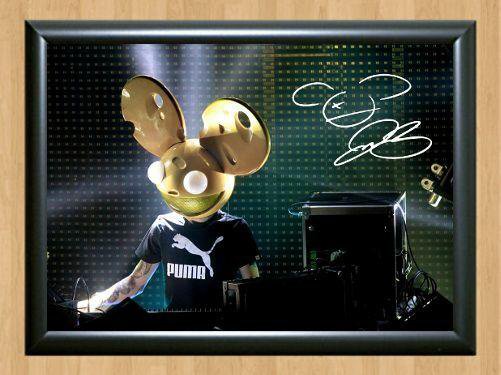 Deadmau5 Deadmaus Ghost Dead Mouse Signed Autographed Photo Poster Print Memorabilia A3