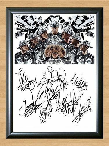 Diversity Ashley Banjo  Band Signed Autographed Photo Poster Print Memorabilia A3