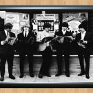 Early Rolling Stones B&W Re Print  Poster Photo Wall Home Decor Picture Retro A3