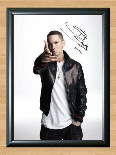 Eminem Slim Shady   Signed Autographed Photo Poster Print Memorabilia A3