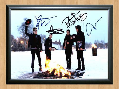 Fall Out Boy Patrick Stump  Signed Autographed Photo Poster Print Memorabilia A3
