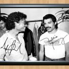 Freddie Mercury Queen Michael Jackson Signed Autographed Photo Poster Print Memorabilia A3