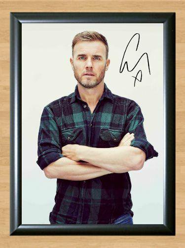 Gary Barlow Sing Open Road Signed Autographed Photo Poster Print Memorabilia A3