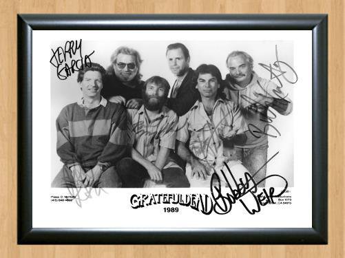Grateful Dead American Beauty Signed Autographed Photo Poster Print Memorabilia A3