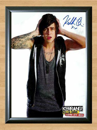 Kellin Quinn Sleeping With Sirens Signed Autographed Photo Poster Print Memorabilia A3