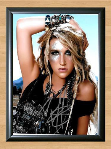 Kesha Rainbow Signed Autographed Photo Poster Print Memorabilia A3