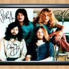 Led Zeppelin Jimmy Page Signed Autographed Photo Poster Print Memorabilia A3