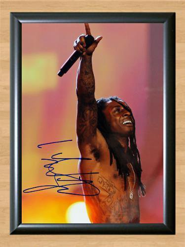 Lil Wayne Newton Signed Autographed Photo Poster Print Memorabilia A3
