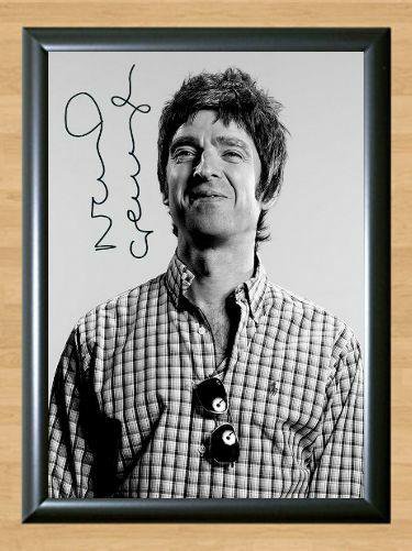 Noel Gallagher Oasis Signed Autographed Photo Poster Print Memorabilia A3