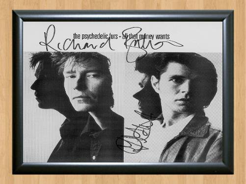 Richard Butler John Ashton Signed Autographed Photo Poster Print Memorabilia A3