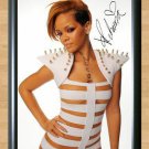 Rihanna Rated R Signed Autographed Photo Poster Print Memorabilia A3