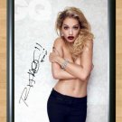Rita Ora Sahatçiu How We do RIP  Signed Autographed Photo Poster Print Memorabilia A3